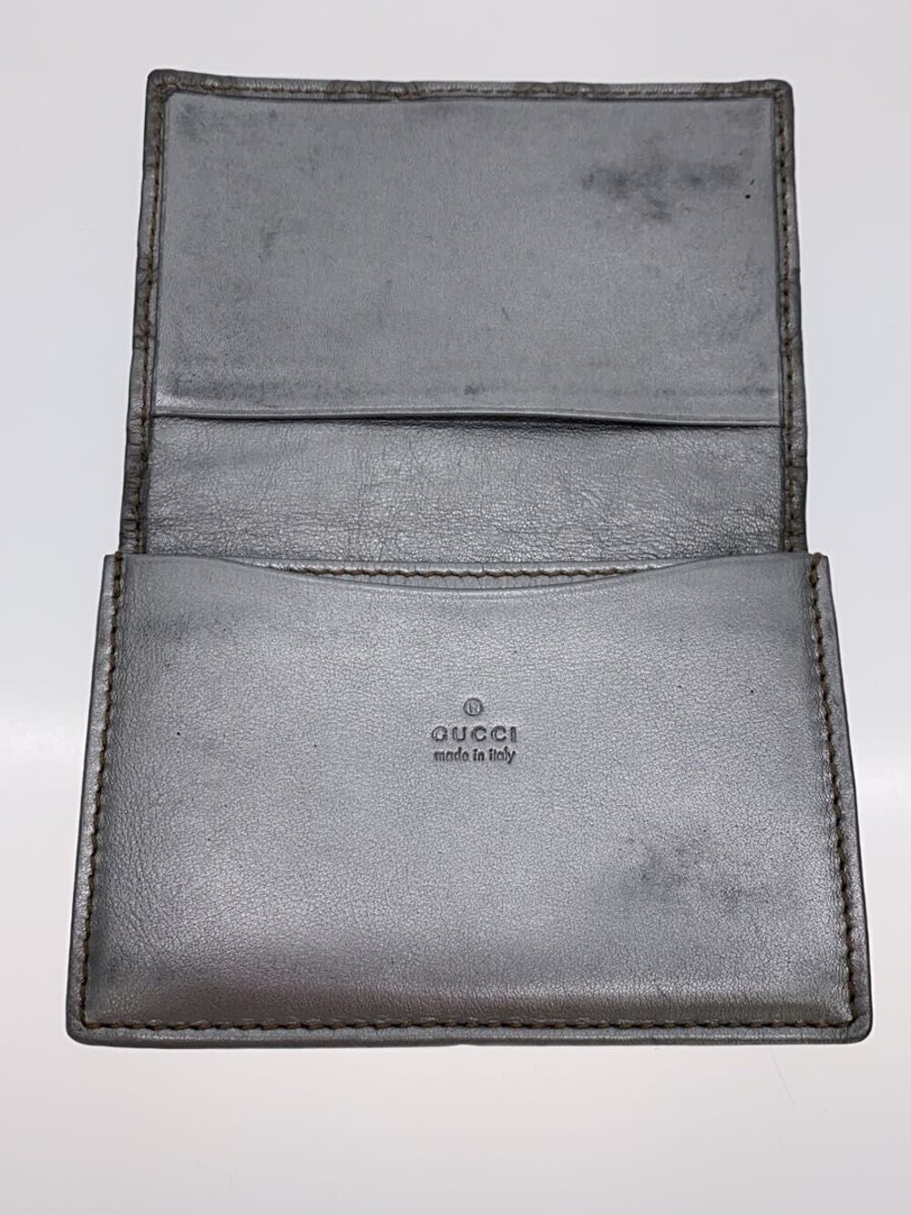 Gucci Card Case Wallet Silver - Picture 4 of 7